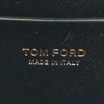 Tom Ford Calfskin Mini T Twist Top Handle Bag Black 6 of 12