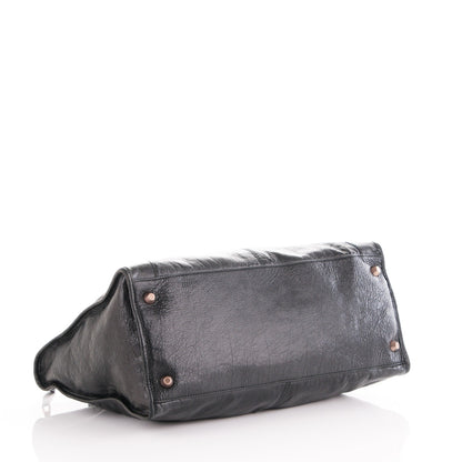 Balenciaga Agneau Giant 12 Rose Gold Hardware Work Black 4 of 7