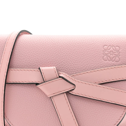 Loewe Grained Calfskin Mini Gate Crossbody Bag Pastel Pink 7 of 9