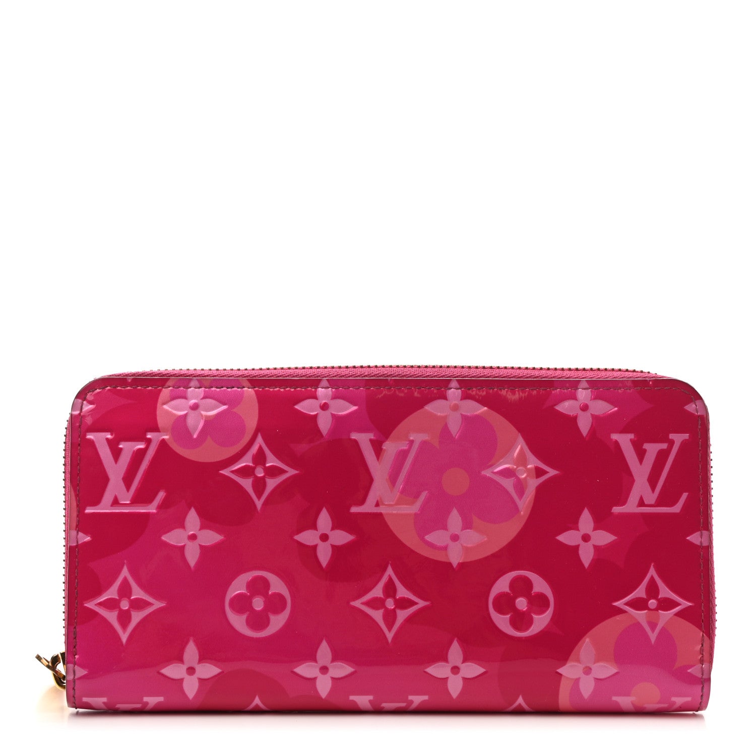 Louis Vuitton Vernis Valentine Zippy Wallet Fuchsia 1 of 8