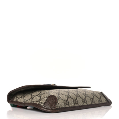 Gucci GG Supreme Monogram Neo Vintage Web Belt Bag Brown 3 of 8
