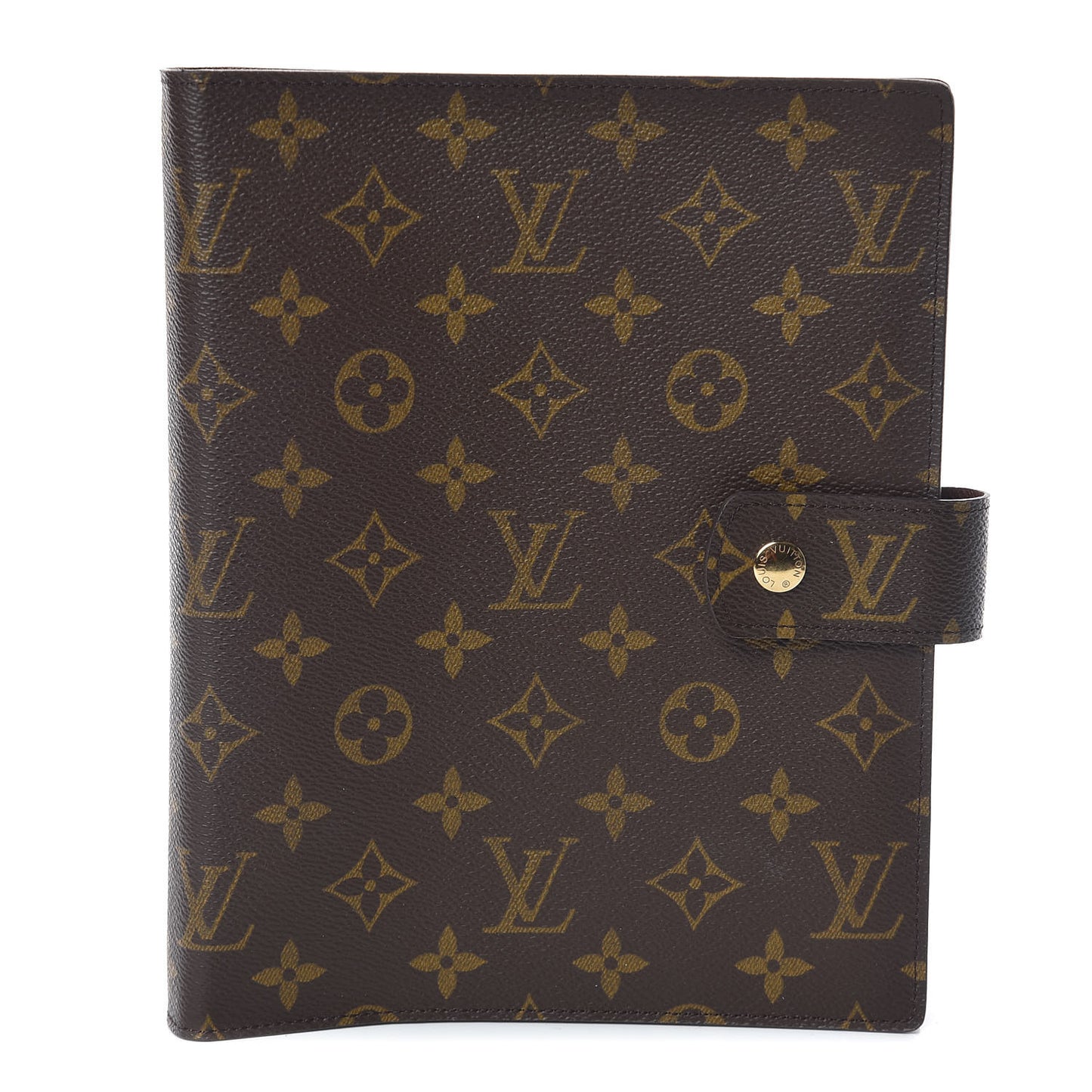 Monogram Large Ring Agenda Cover