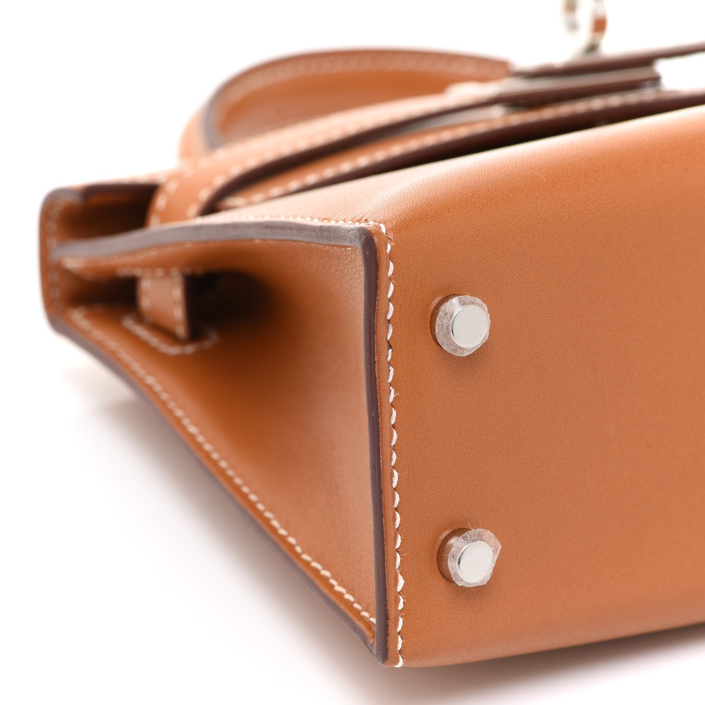 Veau Butler Mini Kelly Sellier 20 Natural Sable