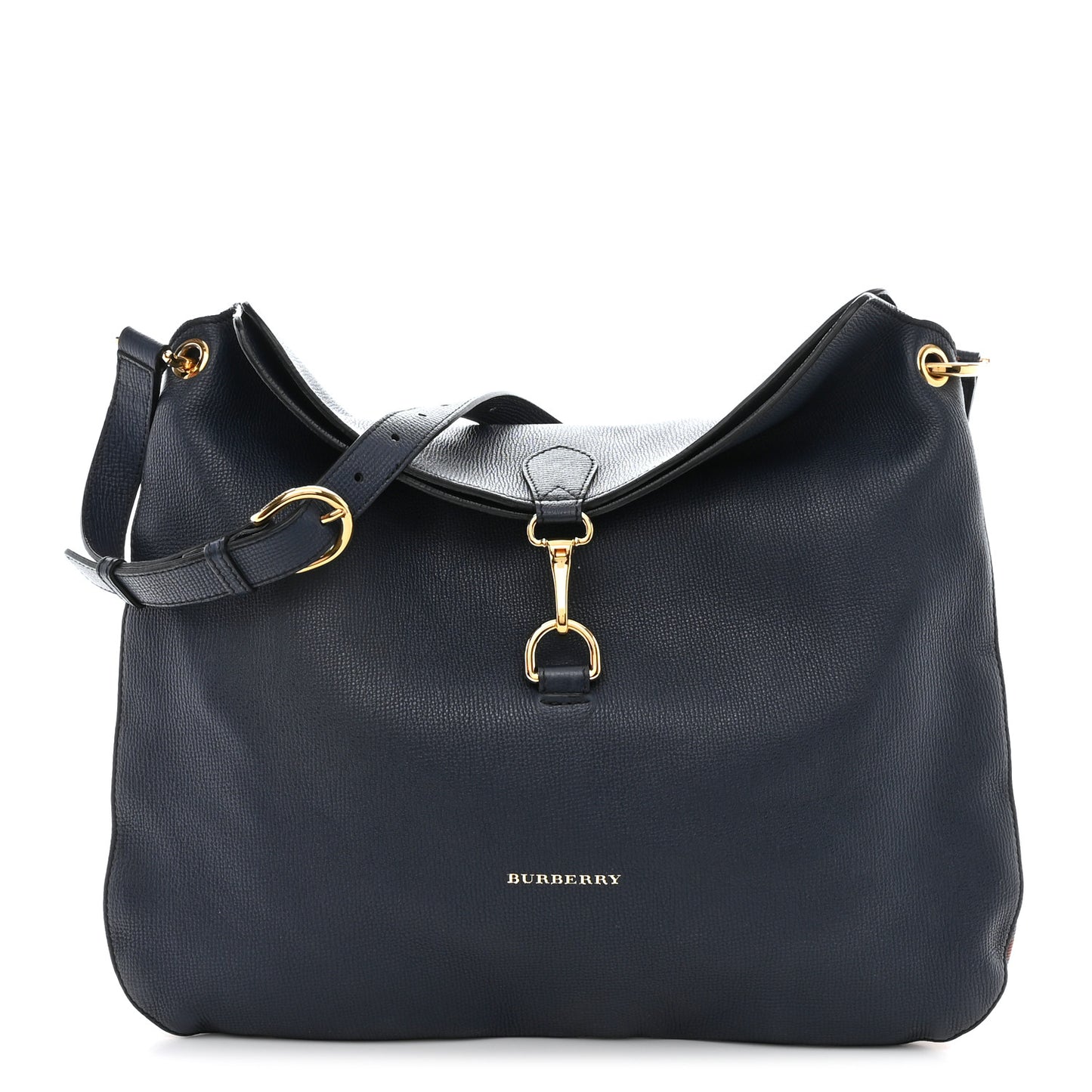 Derby Calfskin House Check Cornwall Hobo Ink Blue