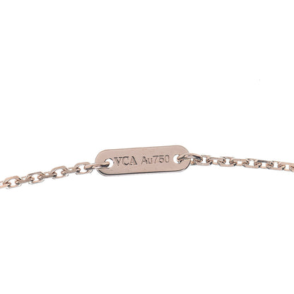 Van Cleef & Arpels 18K Rose Gold Sweet Alhambra Pendant Necklace 6 of 8
