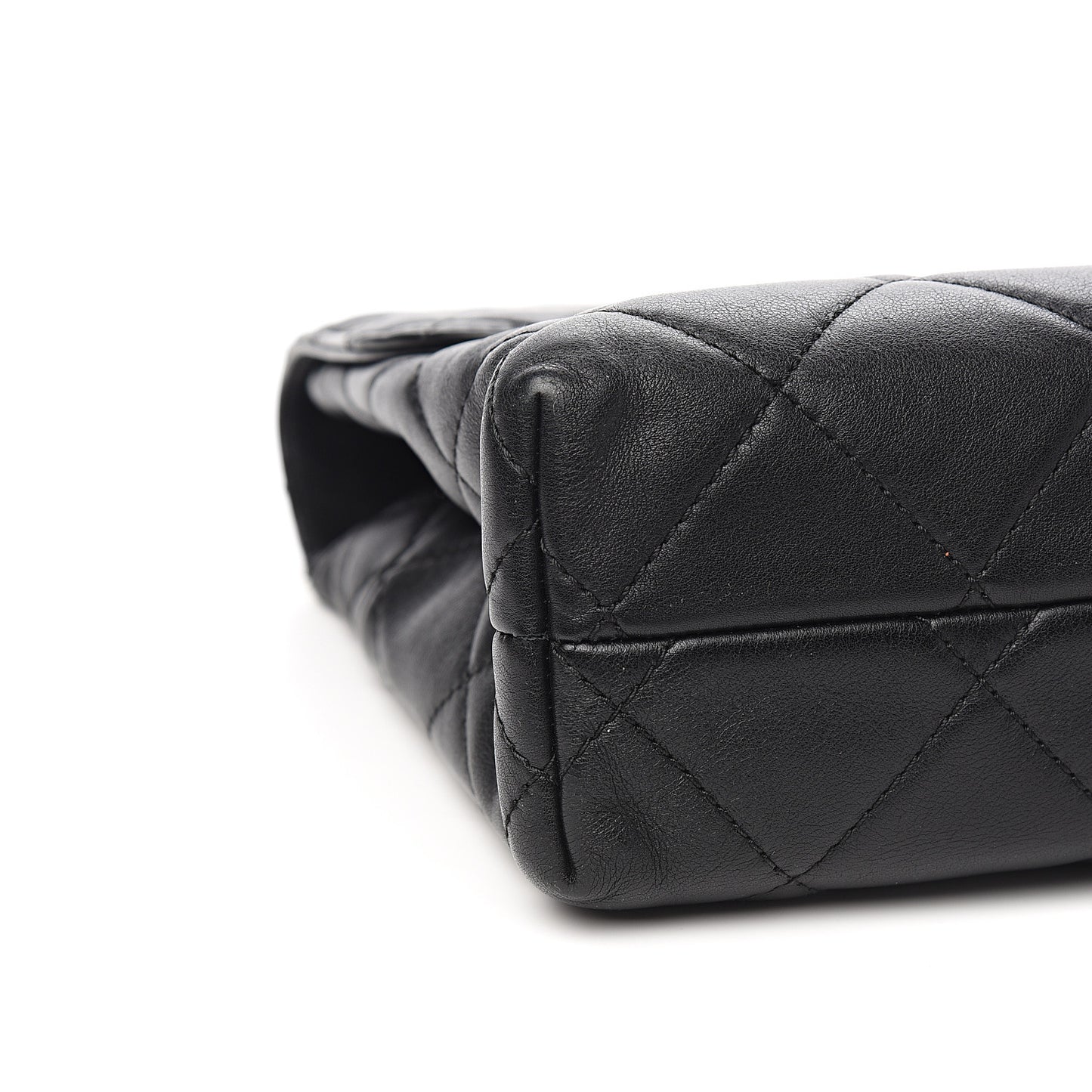 Calfskin Quilted In The Business Flap Bag Black