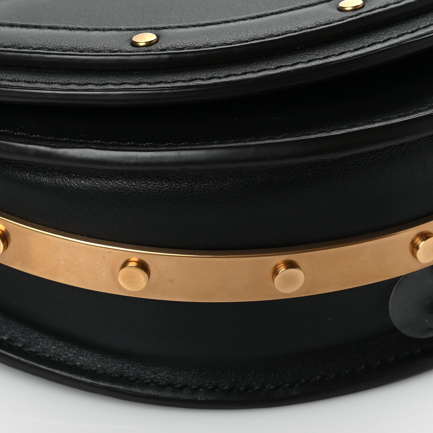 Chloe Calfskin Small Nile Bracelet Minaudiere Bag Black 10 of 11