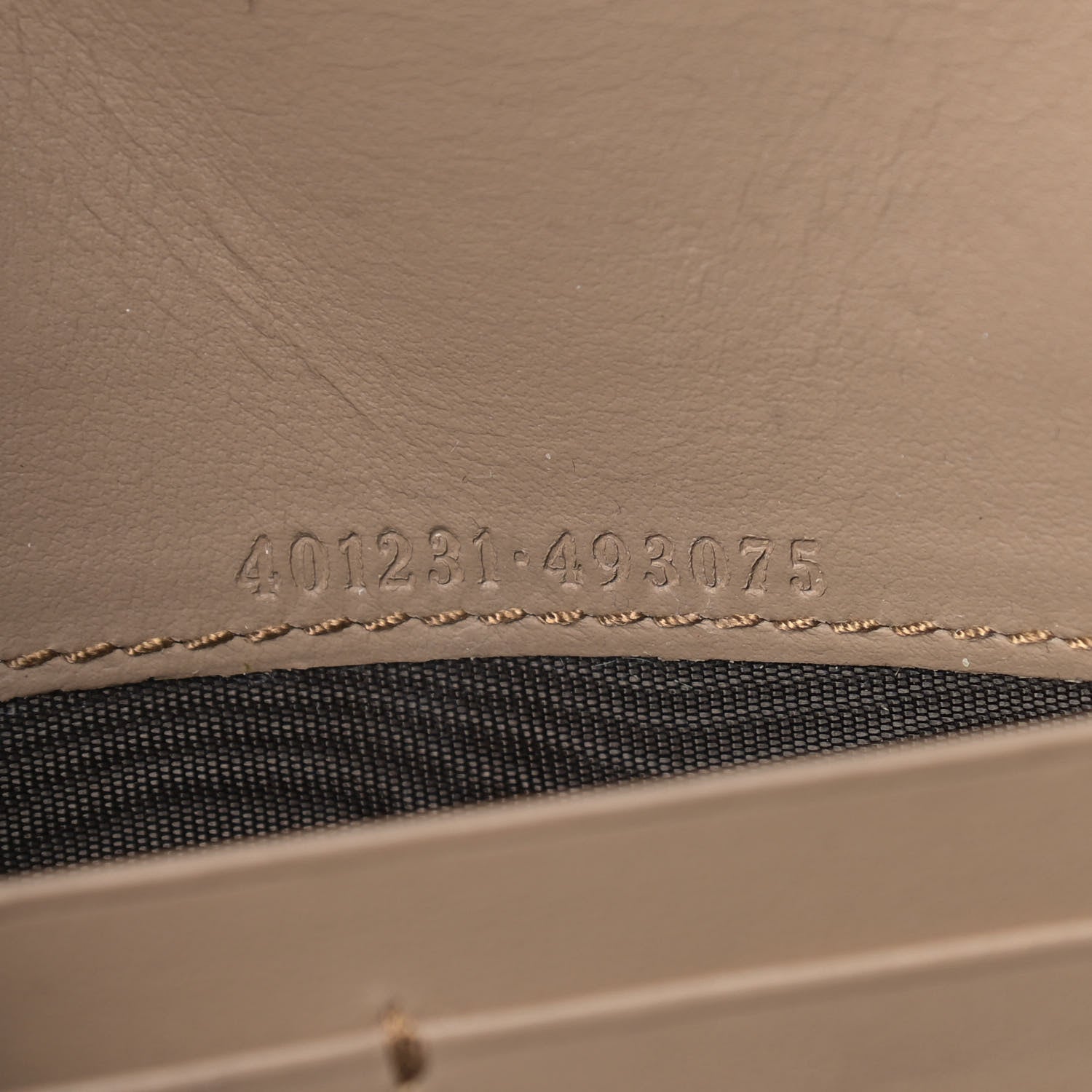 Gucci GG Supreme Monogram Mini Dionysus Chain Wallet Beige Taupe 7 of 11