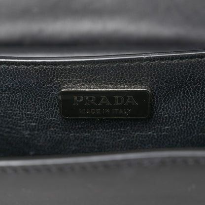 Prada City Calf Saffiano Cahier Bag Black 6 of 9