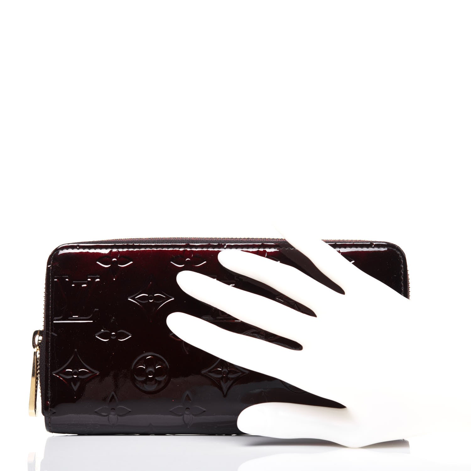 Louis Vuitton Vernis Zippy Wallet Amarante 2 of 16
