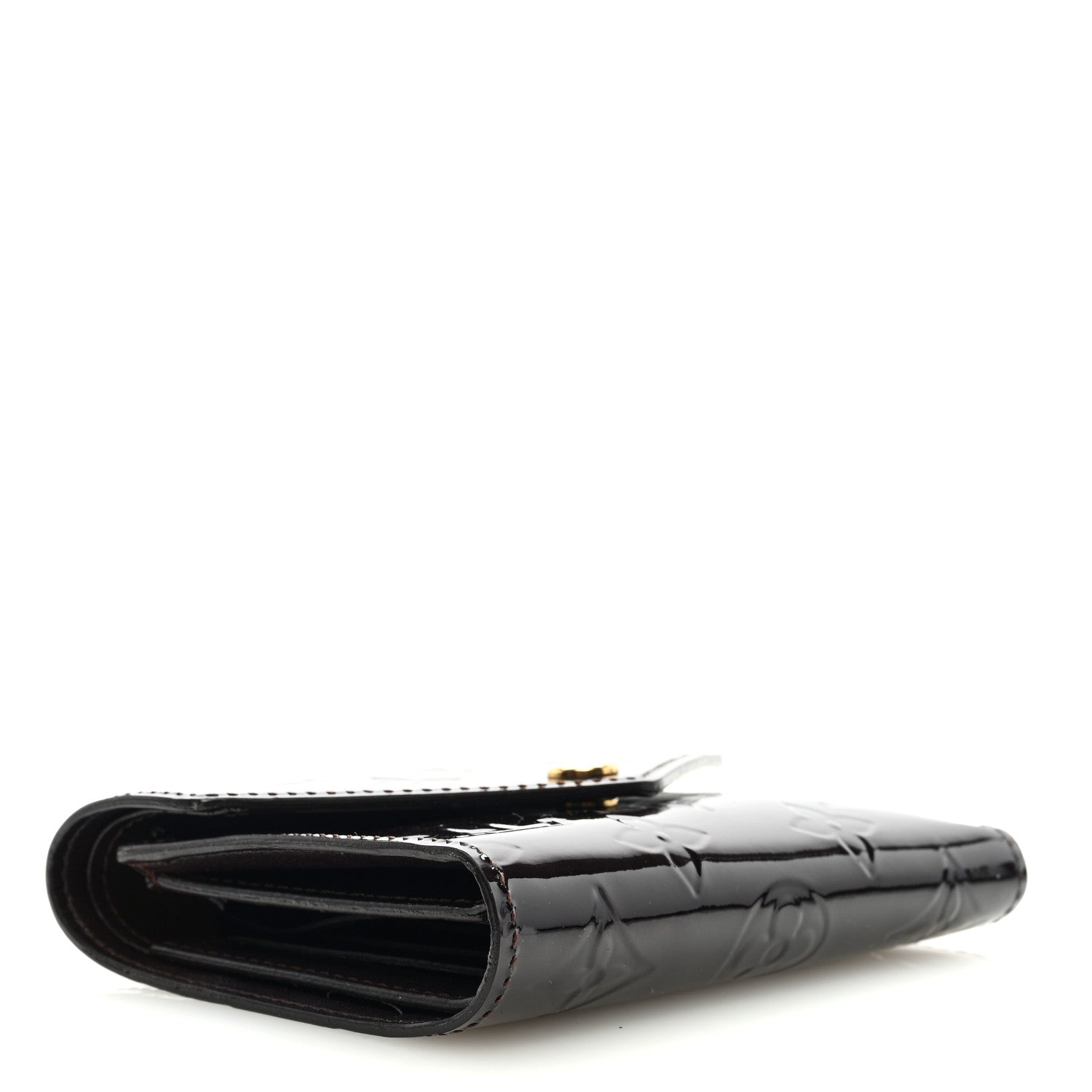 Louis Vuitton Vernis Victorine Wallet Amarante 4 of 6