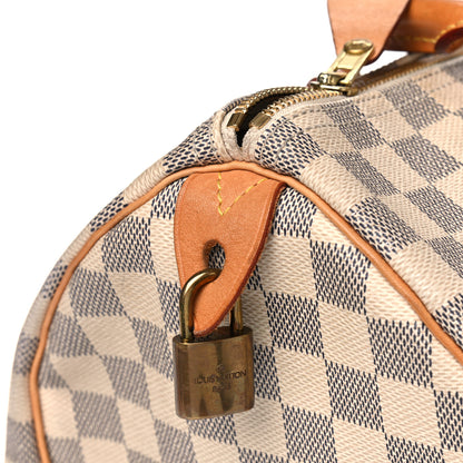 Louis Vuitton Damier Azur Speedy 30 13 of 20