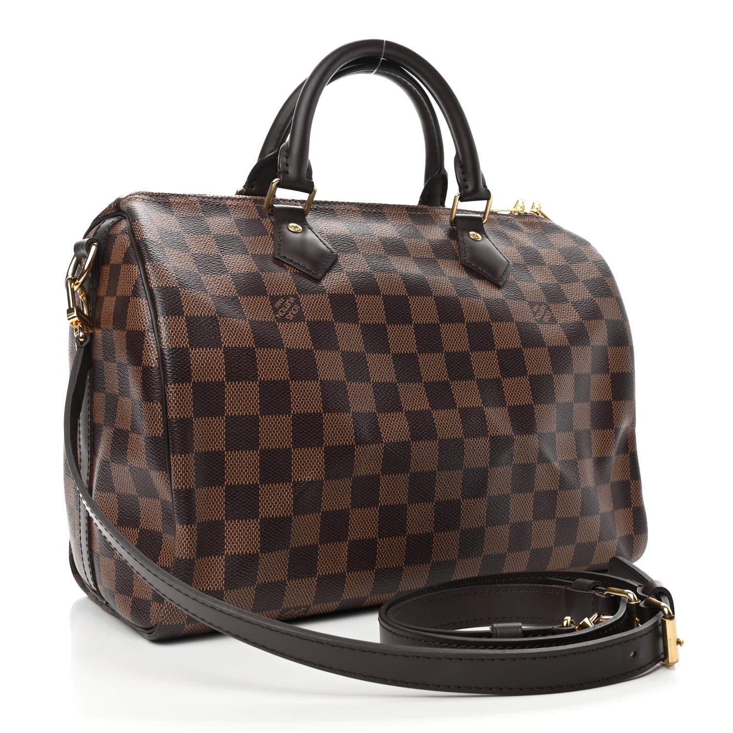 Louis Vuitton Damier Ebene Speedy Bandouliere 30 3 of 11