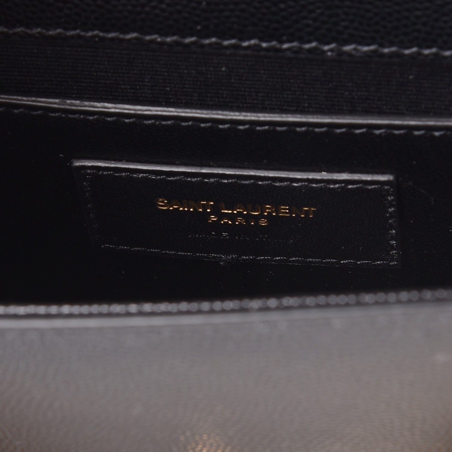 Grain De Poudre Small Monogram Kate Satchel Black