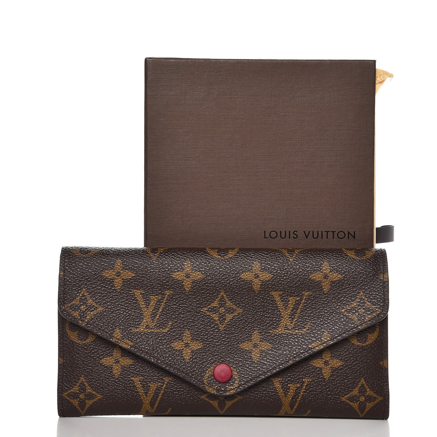Monogram Josephine Wallet Fuchsia