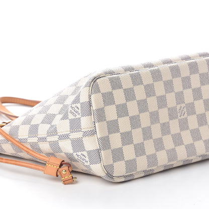 Louis Vuitton Damier Azur Neverfull PM 9 of 10