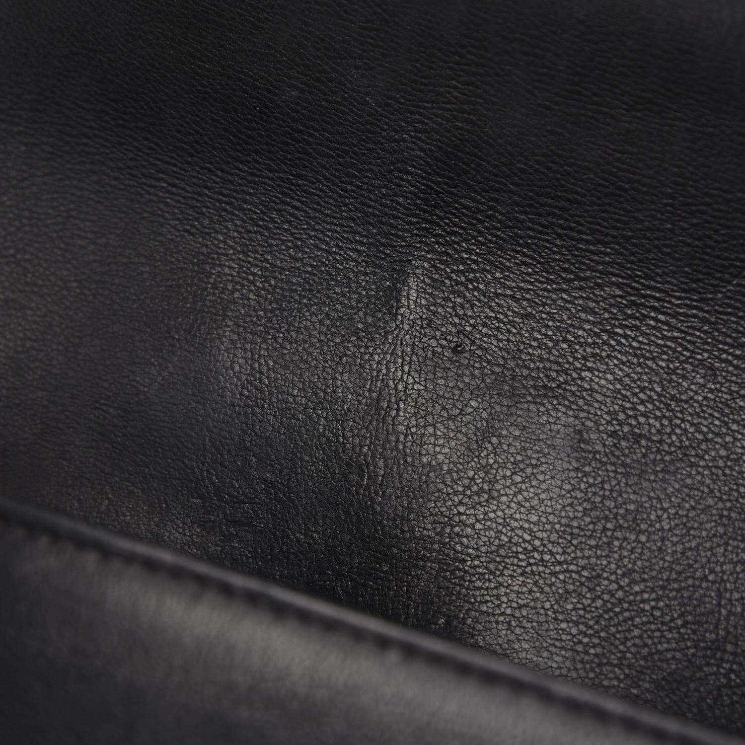 Chanel Calfskin Double Stitch Medium Boy Flap Black 9 of 17