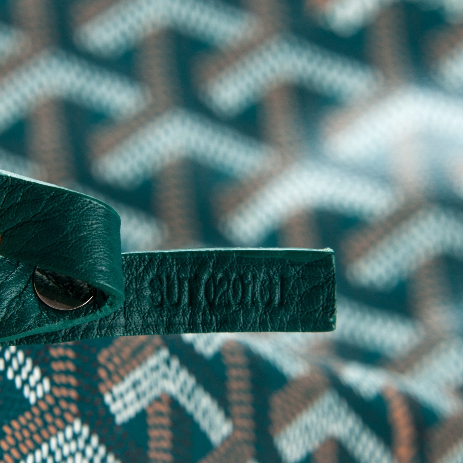 Goyard Goyardine Saint Louis GM Green 7 of 9