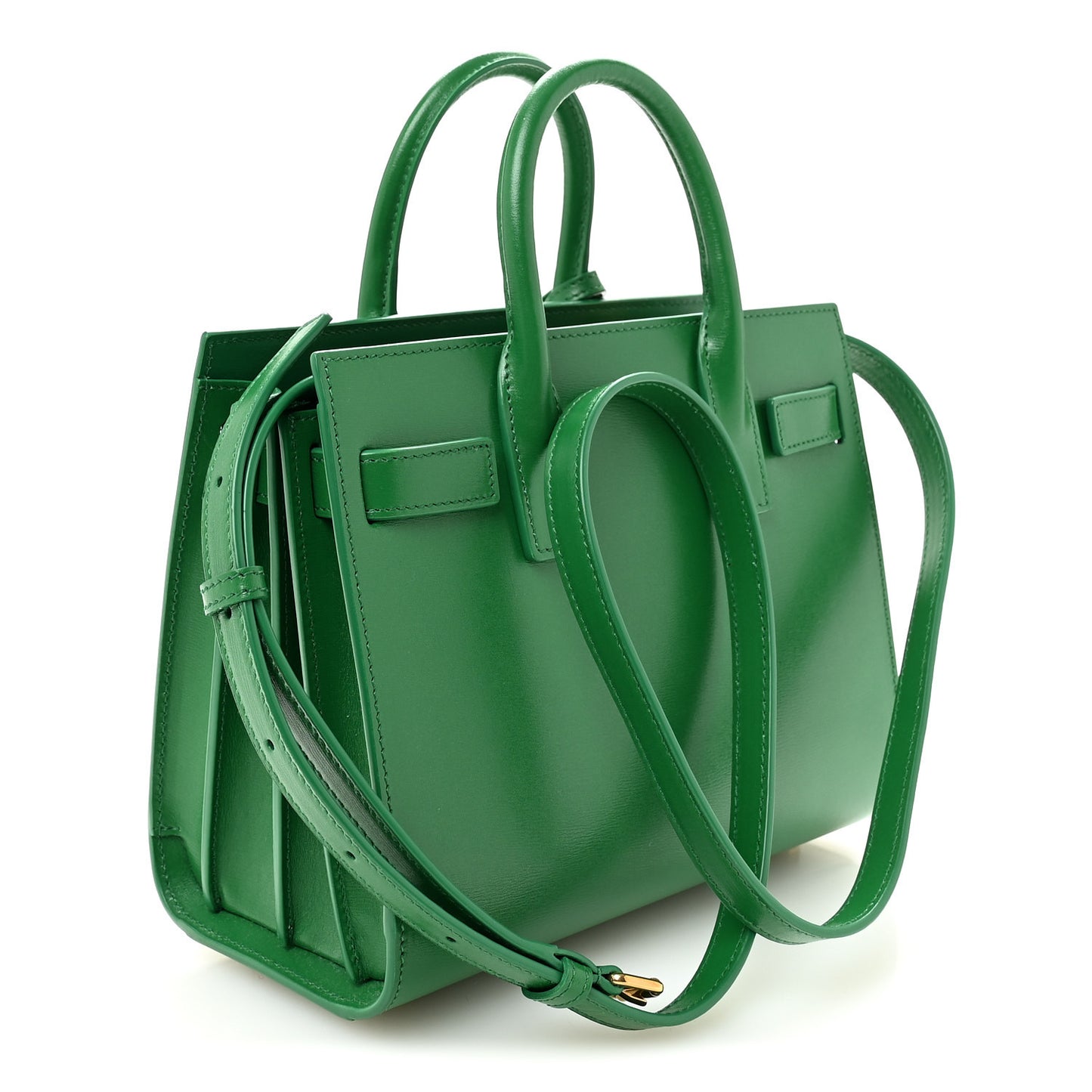 Calfskin Nano Sac De Jour New Vert Praire