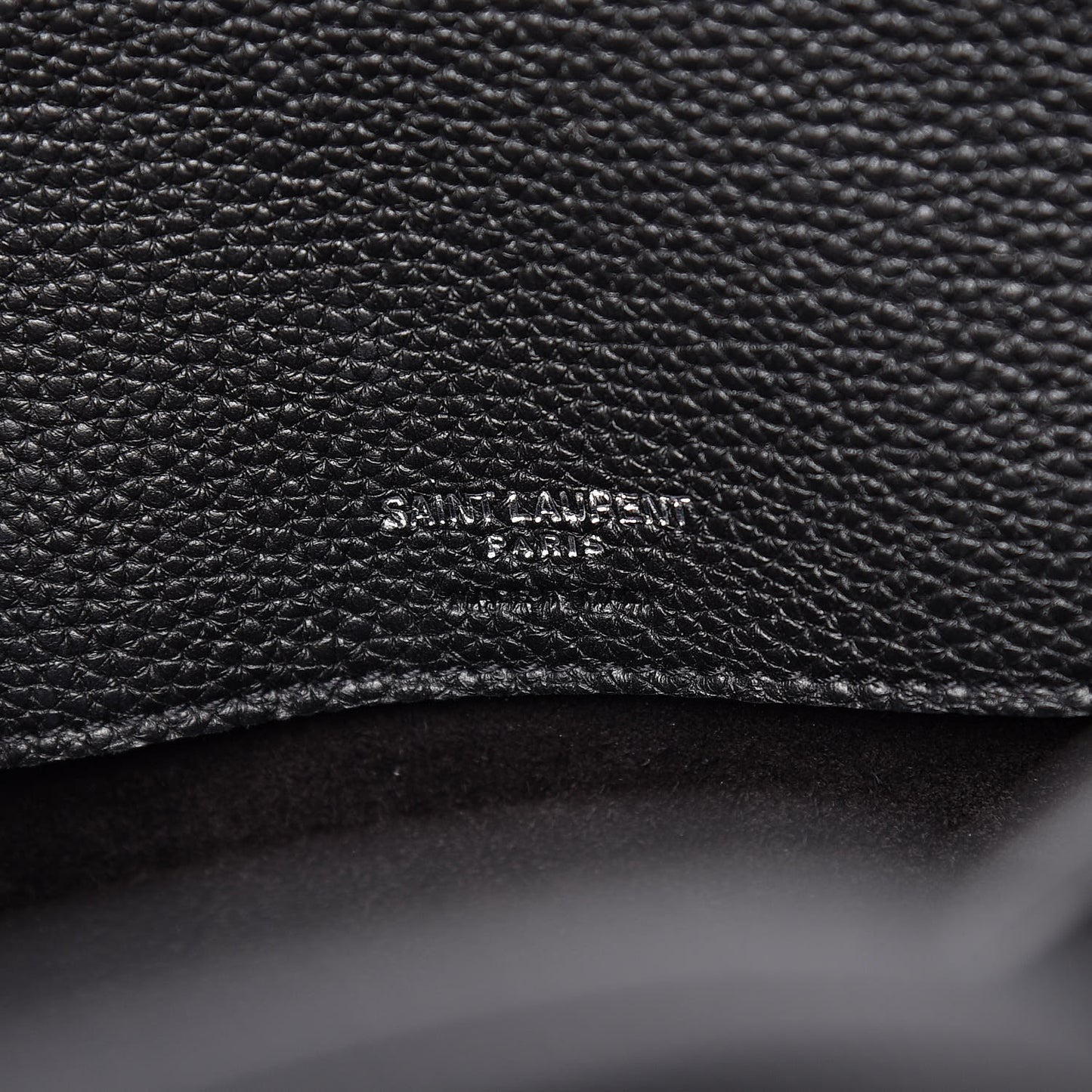 Grained Calfskin Small Supple Sac De Jour Black