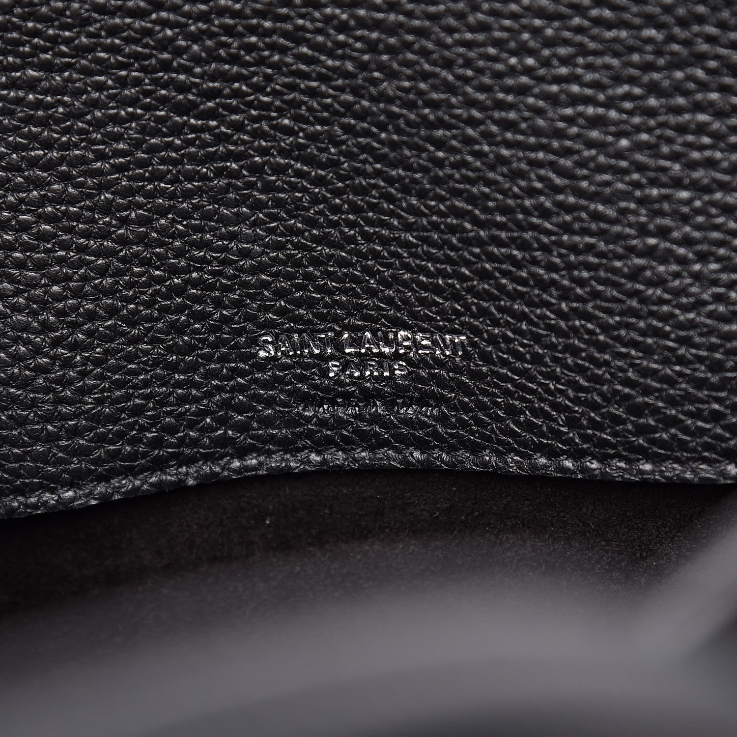 Saint Laurent Grained Calfskin Small Supple Sac De Jour Black 6 of 11