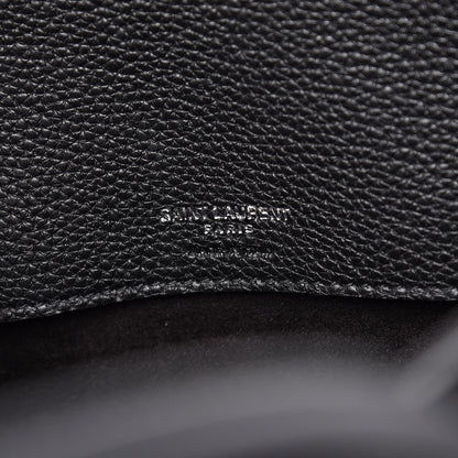 Saint Laurent Grained Calfskin Small Supple Sac De Jour Black 6 of 11