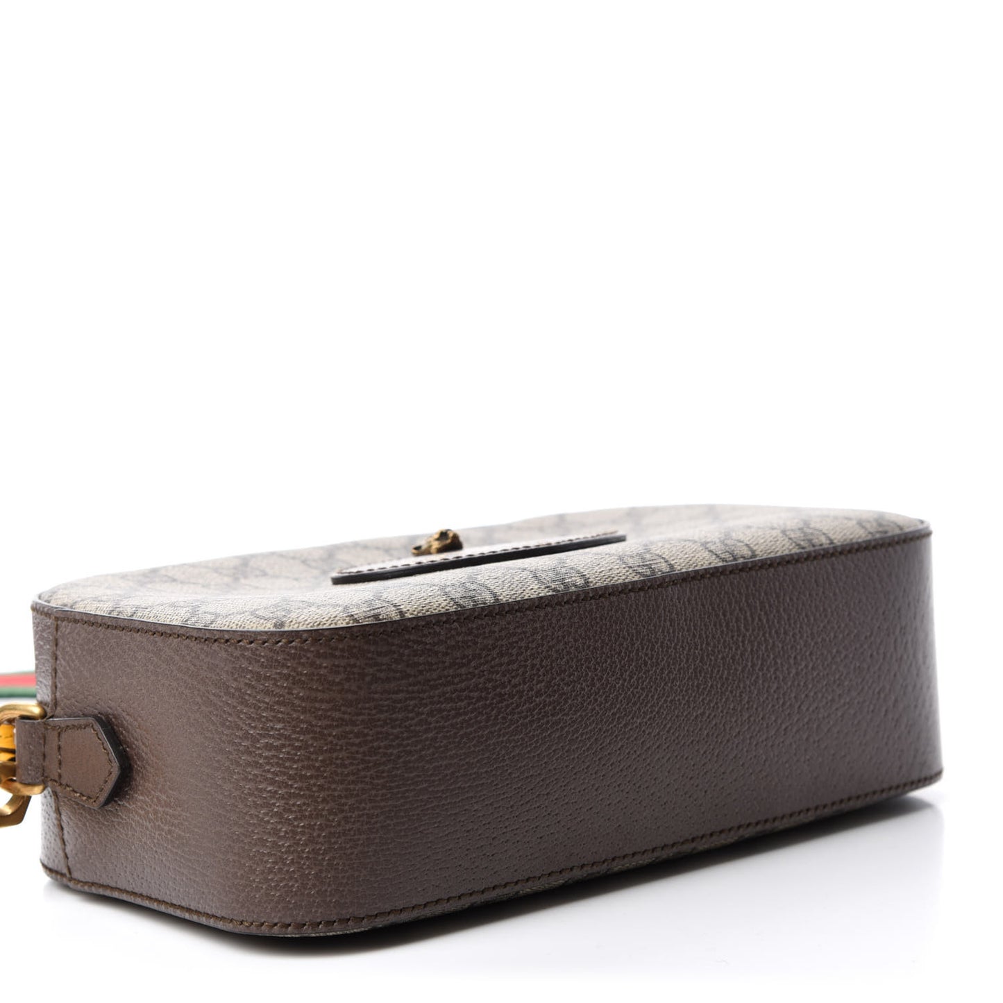 GG Supreme Monogram Web Neo Vintage Shoulder Bag Beige New Acero Crop