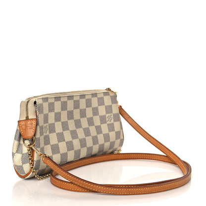 Louis Vuitton Damier Azur Eva Clutch 3 of 11