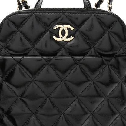 Chanel Shiny Calfskin My Pocket Backpack Black 10 of 13