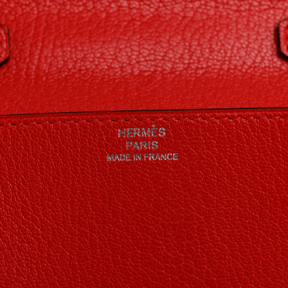 Hermes Chevre Mysore Cinhetic To Go Wallet Rouge De Coeur 6 of 12