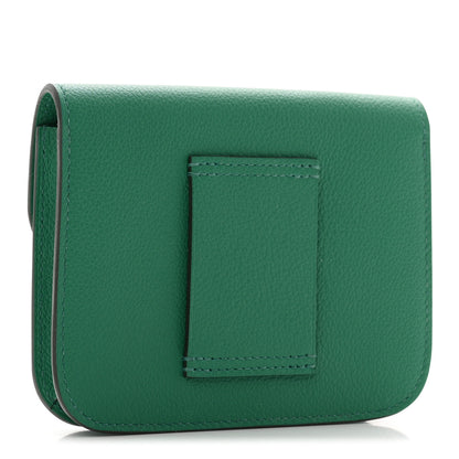 Hermes Evercolor Constance Slim Wallet Vert Vertigo 4 of 8