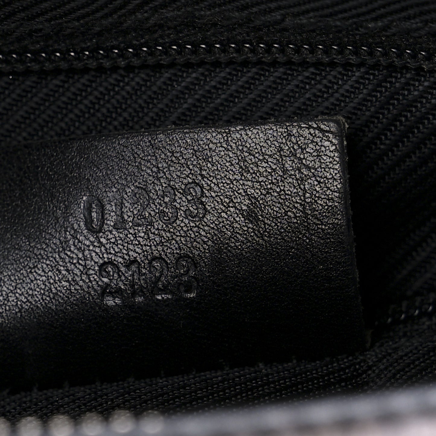 Monogram GG Small Clasp Hobo Black