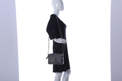 Saint Laurent Calfskin Matelasse Monogram Lou Camera Bag Asphalt 2 of 11