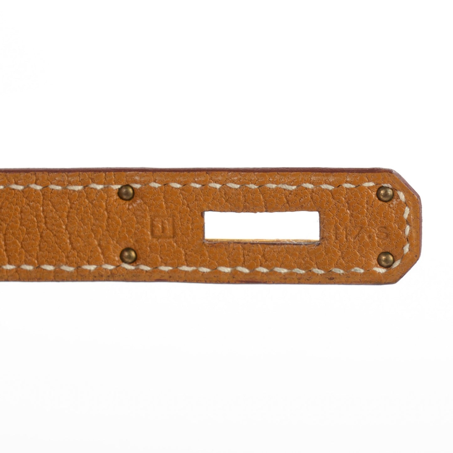 Chevre De Coromandel Birkin 35 Caramel