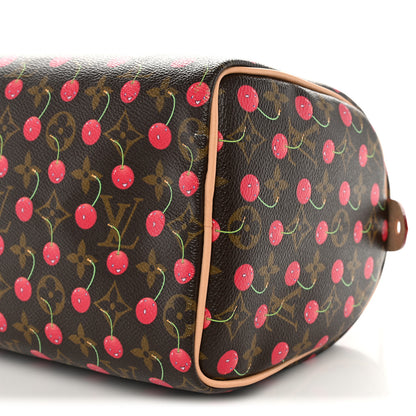 Louis Vuitton Monogram Cerises Speedy 25 10 of 11