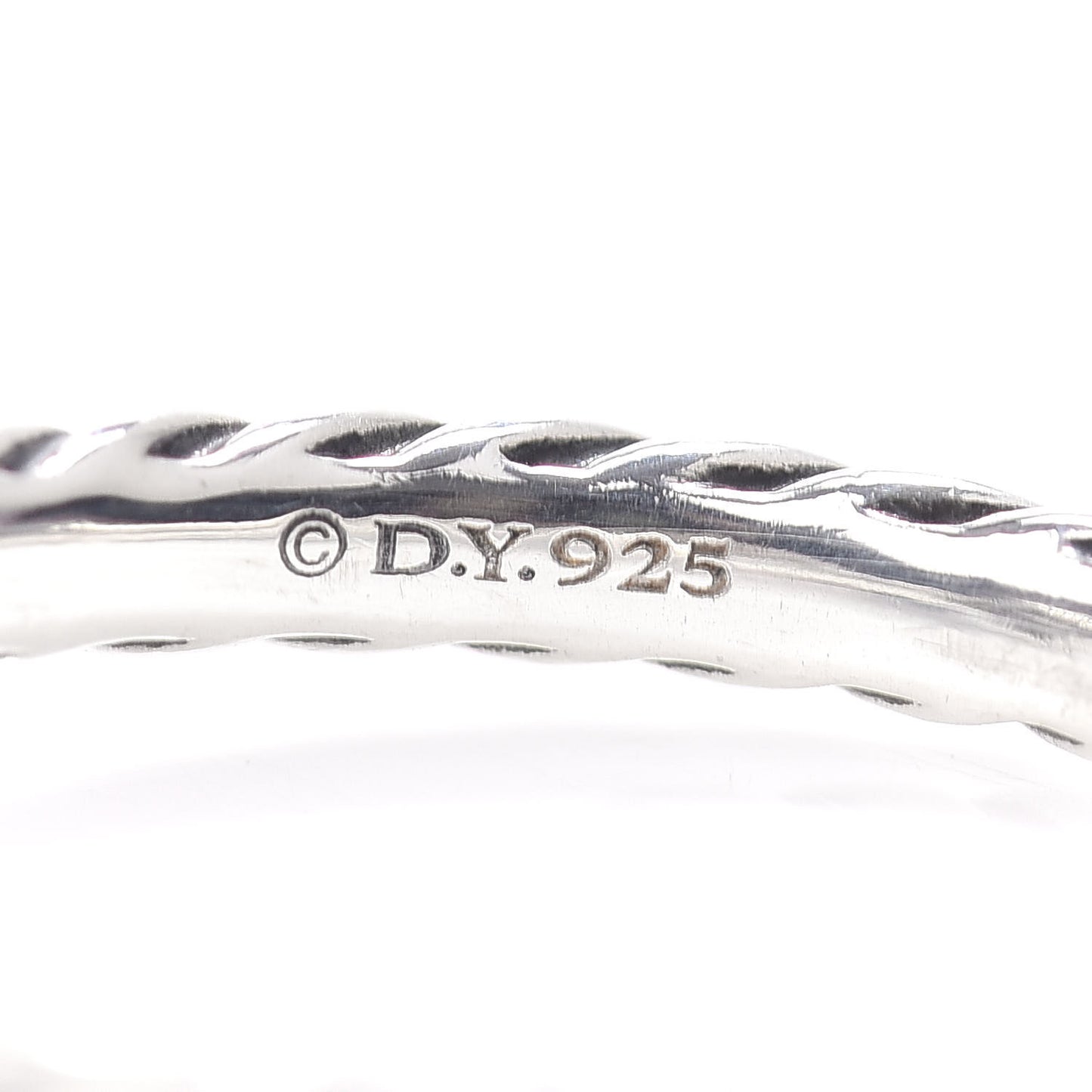 Sterling Silver Diamond Quatrefoil Ring 53 6.5