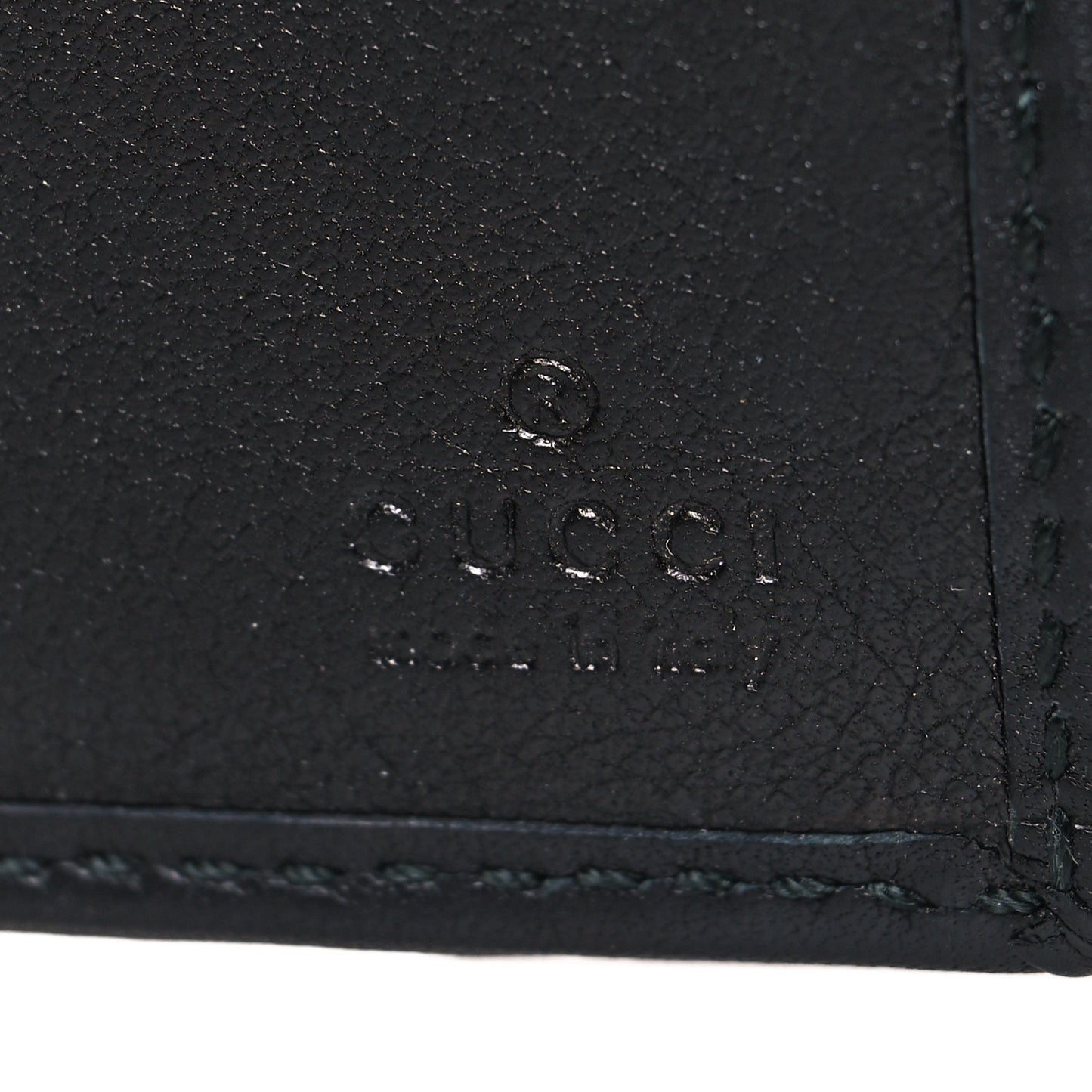 Guccissima Web Bi-Fold Wallet Black