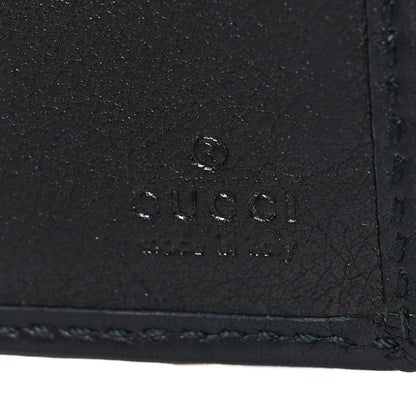 Gucci Guccissima Web Bi-Fold Wallet Black 6 of 9