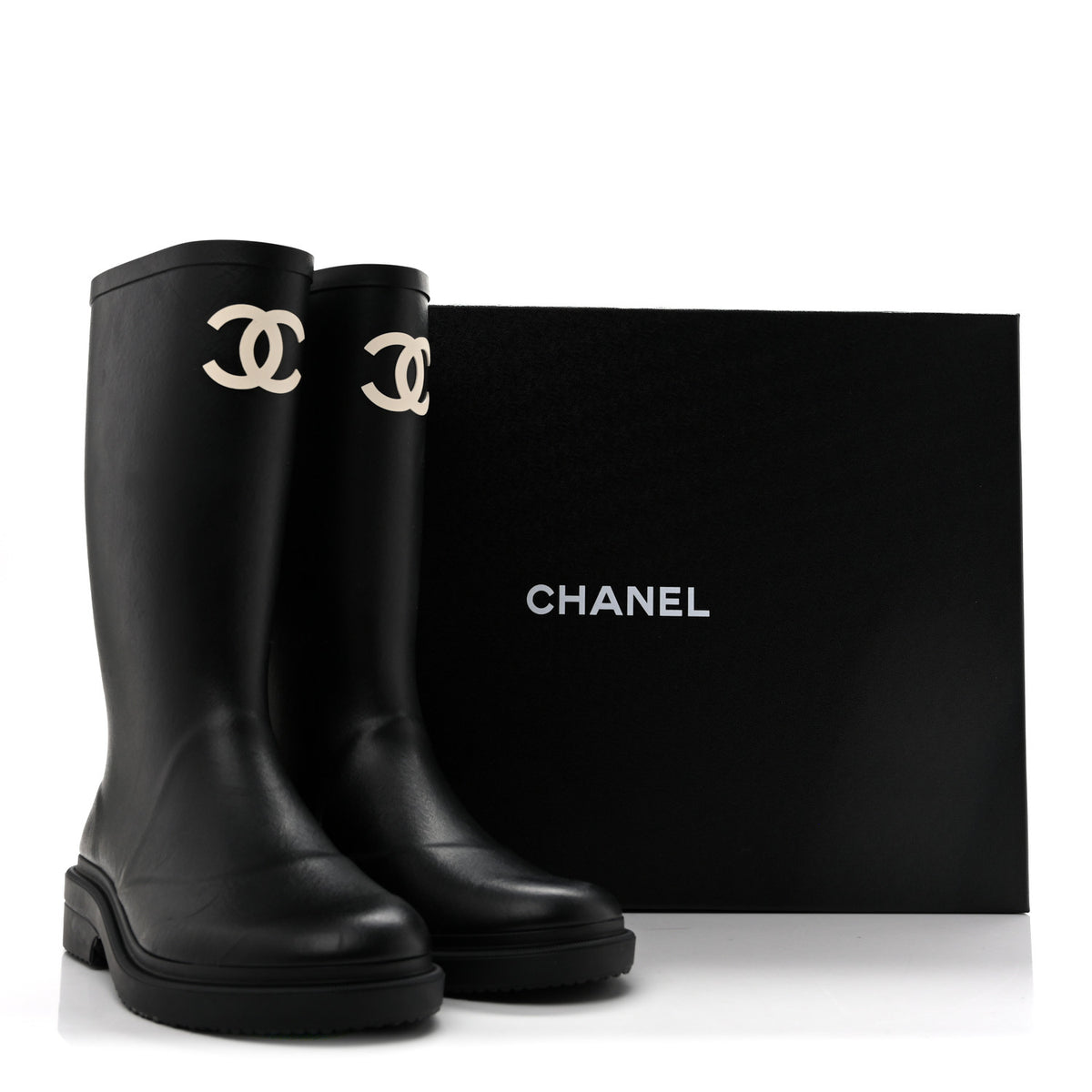 Caoutchouk CC High Boots 38 Black