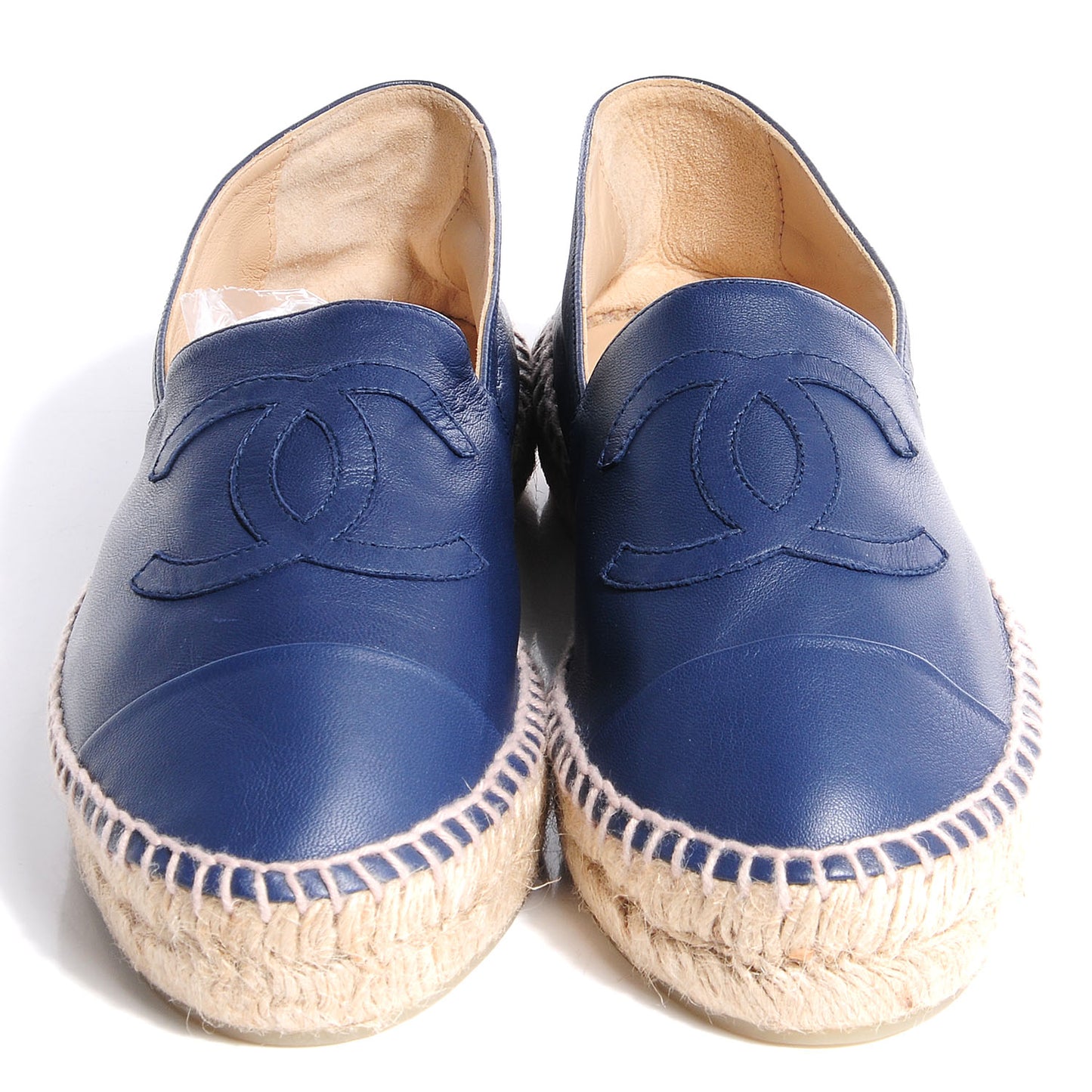 Lambskin Espadrilles Navy 40