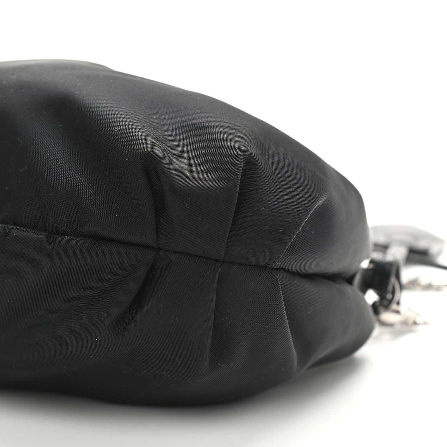 Prada Tessuto Nylon Saffiano Re-Edition 2006 Shoulder Bag Black 11 of 11