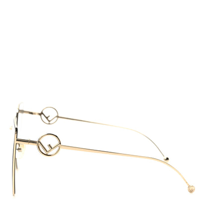 Fendi Metal F is Fendi Sunglasses FF 0323/S Gold 3 of 7