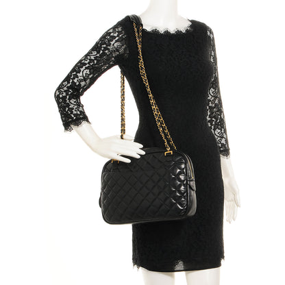 Chanel Lambskin Camera Case Black 2 of 8