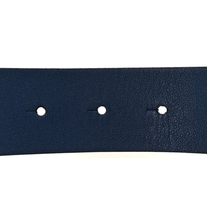 Chanel Calfskin CC Reversible Belt 85 34 Navy 4 of 6