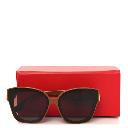 Fendi Acetate Sunglasses FE40098F Brown 7 of 7