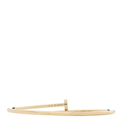 Cartier 18K Yellow Gold Small Juste Un Clou Bracelet 19 2 of 5