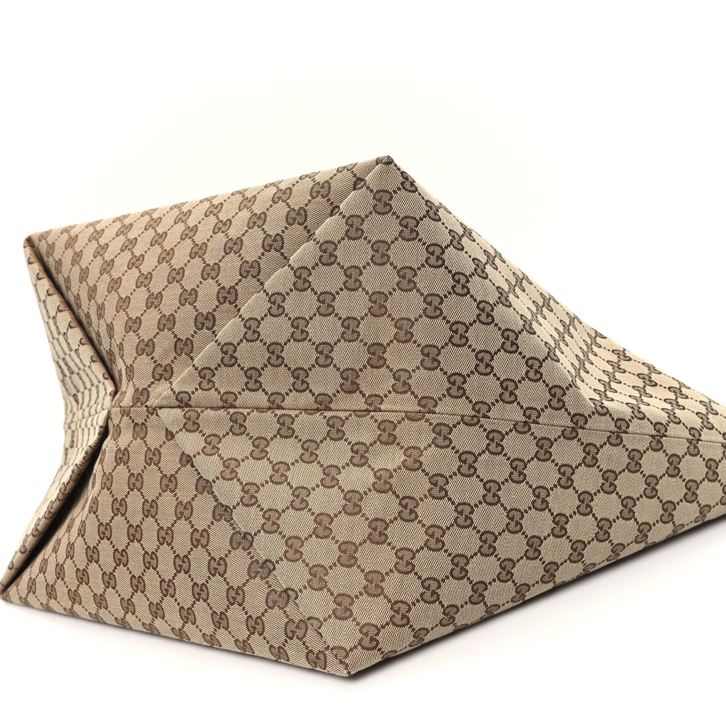 Original GG Canvas Large Totissima Shopping Tote Beige Ebony