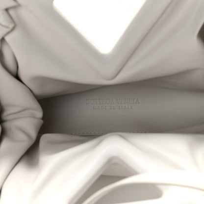 Bottega Veneta Nylon Jacquard Small The Point Triangle Bag Chalk 5 of 11