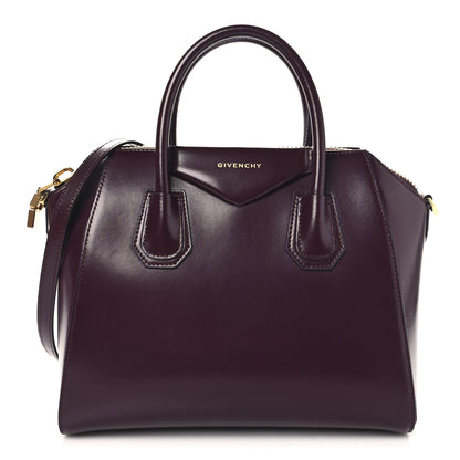 Givenchy Shiny Lord Calfskin Small Antigona Oxblood Red 1 of 10