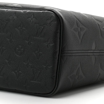 Louis Vuitton Empreinte Monogram Giant Neverfull MM Black 10 of 11